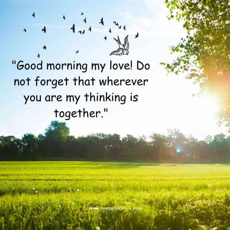 good morning love quotes to her - good morning my love together